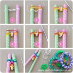 DIY Easy tutorials: How to Make Loom Bands - K4 Craft