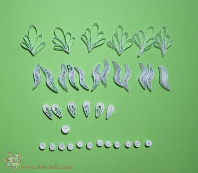 paper-quilling-Christmas-decorations-k4craft-Paper Quilling Ornaments for Christmas decoration
