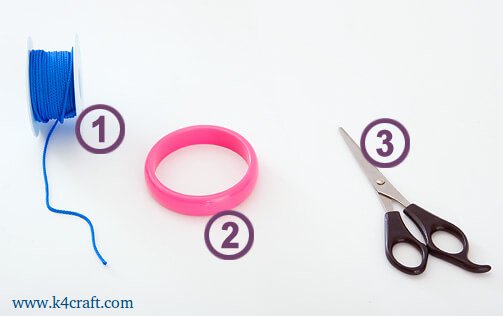 simple-macrame-bracelet-k4craft-How to make Macrame Bracelet (Tutorial)