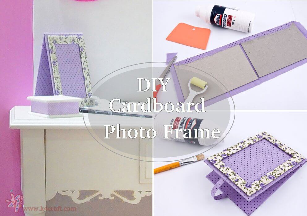 DIY Easy Photo Frame using cardboard