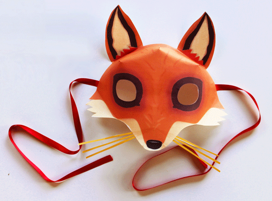 animal-mask-craft-for-kids-DIY Simple Animal face mask Craft Ideas for kids