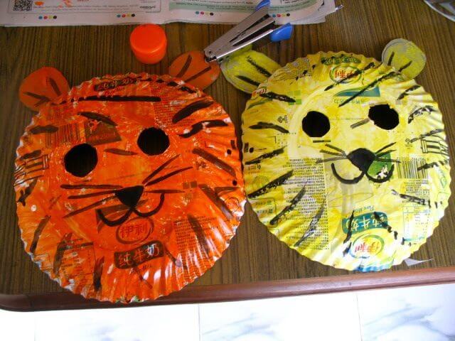 animal-mask-craft-for-kids-DIY Simple Animal face mask Craft Ideas for kids