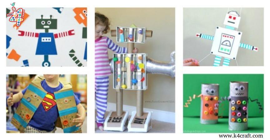 Best Robot Crafts and Activities kids K4 Craft