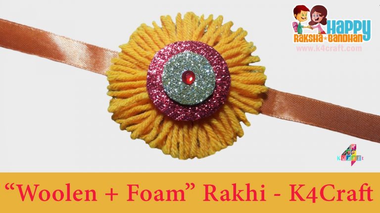 Woolen Rakhi 15+ Best Handmade Rakhi ideas for Rakshabandhan - K4 Craft