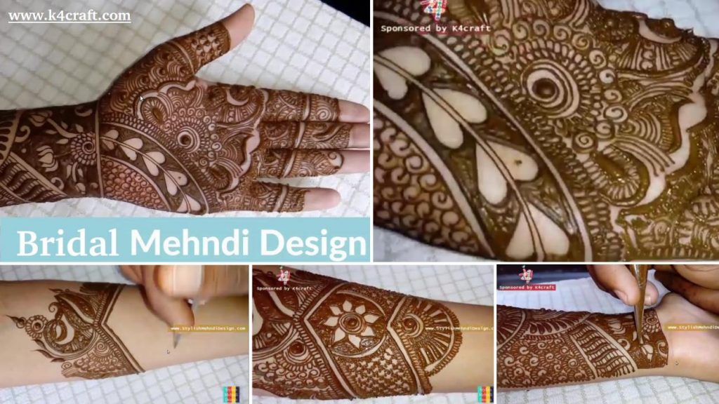 20 Beautiful and Easy Mehndi Designs - K4 Craft