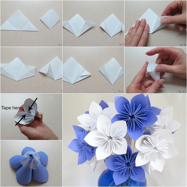 How To Make 10 Different Flower Craft Tutorials - Step by step