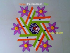 100+ Rangoli Designs for Indian Independence Day and Republic Day 2025 ...
