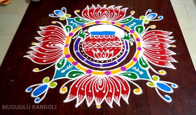 rangoli pongal kolam 2020 dot pulli simple easy new traditional peacock special small tamil kolangal muggulu