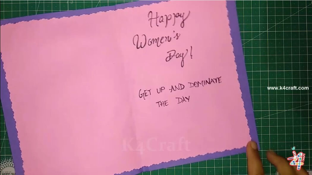 How to Make Handmade Paper Card - Step by step 