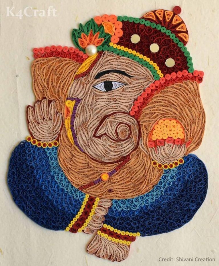 27+ Easy Craft Ideas To Celebrate Ganesh Chaturthi with Kids 2024 K4