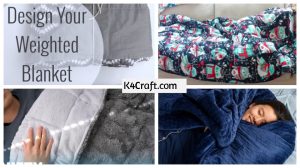 DIY Sewing Tutorial :Guide on How To Make A Weighted Blanket • K4 Craft