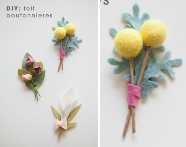 DIY Felt Craft Ideas! Several easy Felt Crafts & Projects to make. Find felt crafts for kids, teens and adults with tutorials