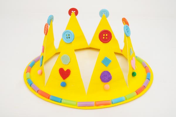 Crown DIY hat for toddlers DIY Party Hats for Toddlers | Birthday & Festivals