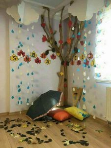 Rainy Season Theme Classroom Decoration Ideas for School - K4 Craft