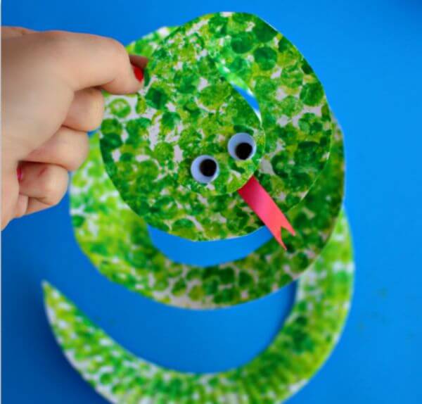 Hissing Snake Paper Plate Craft Ideas