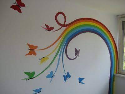 Rainbow school decoration ideas for spring School Decoration Ideas for Spring Season
