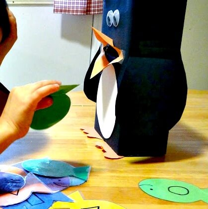 Milk carton Penguin crafts to make Penguin Craft Ideas for Kids 