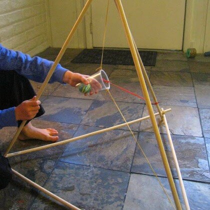 The Bermuda Triangle Catapult Craft for Kids