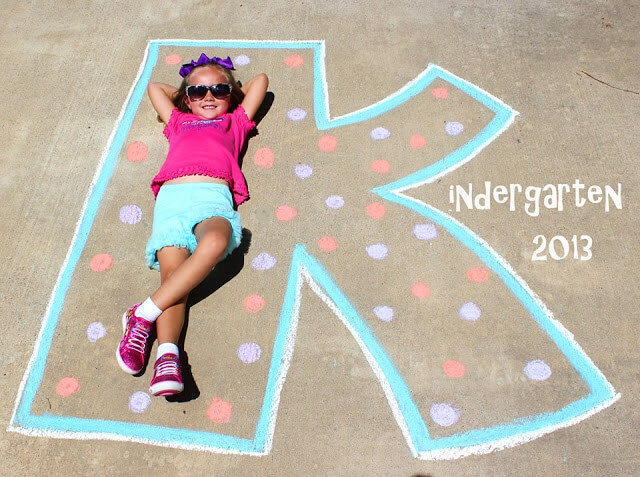 First Day of School Photo Idea for Kindergarten First Day of School Photo Ideas for Children