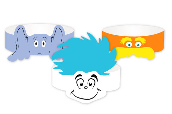 6Printable Dr Seuss Hats K4 Craft