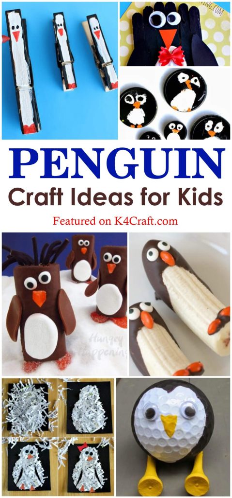 Penguin Craft Ideas for Kids 