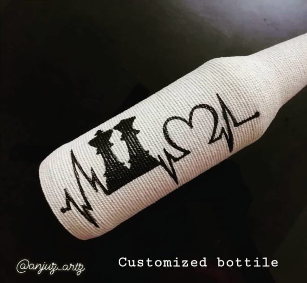 Beautiful designer bottle craft