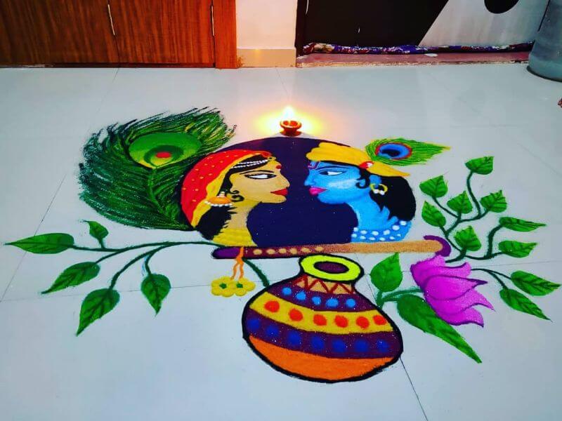 Diwali Rangoli Design5 Shubh Rangoli Designs To Welcome Lakshmi