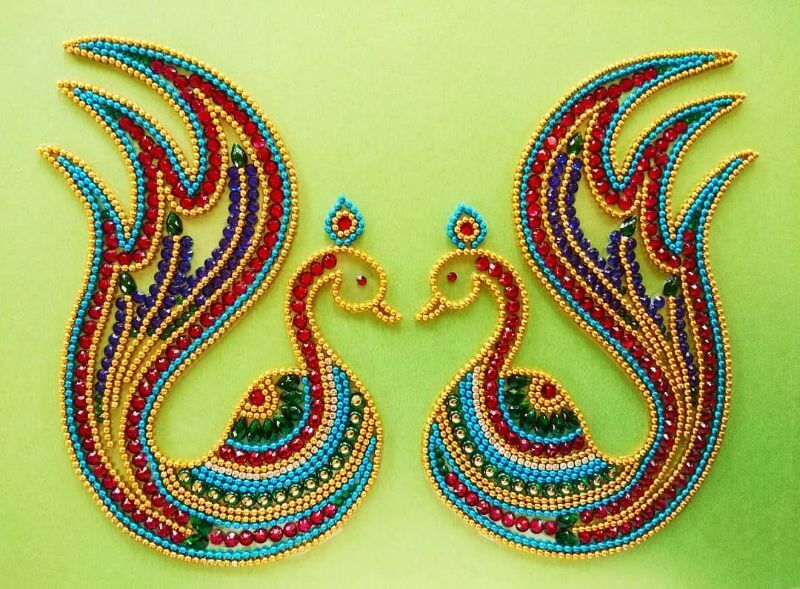 50+ Beautiful Peacock Rangoli Designs 2022 • K4 Craft