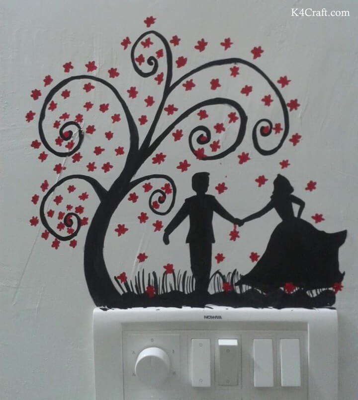 Beautiful wall Crafts for Valentine's Day