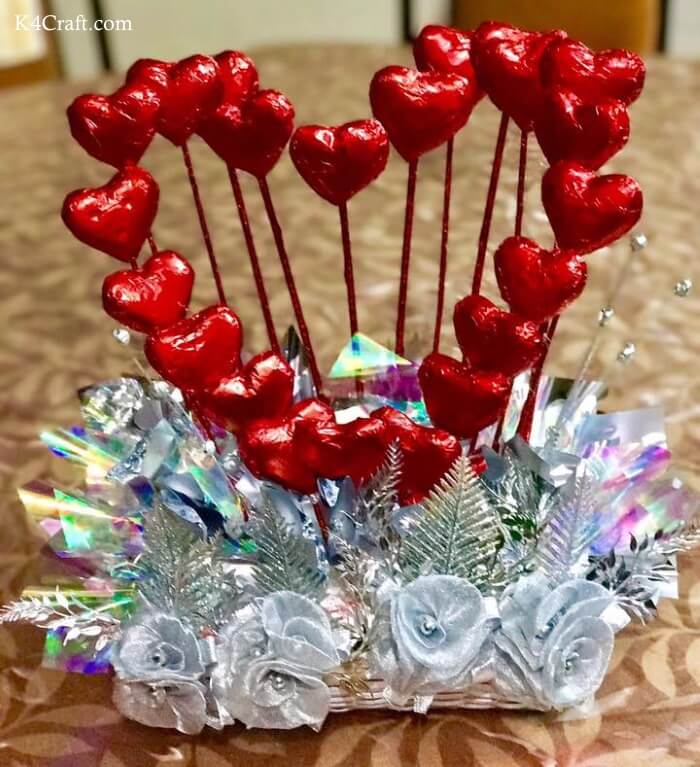 Beautiful Chocolate Crafts for Valentine's Day