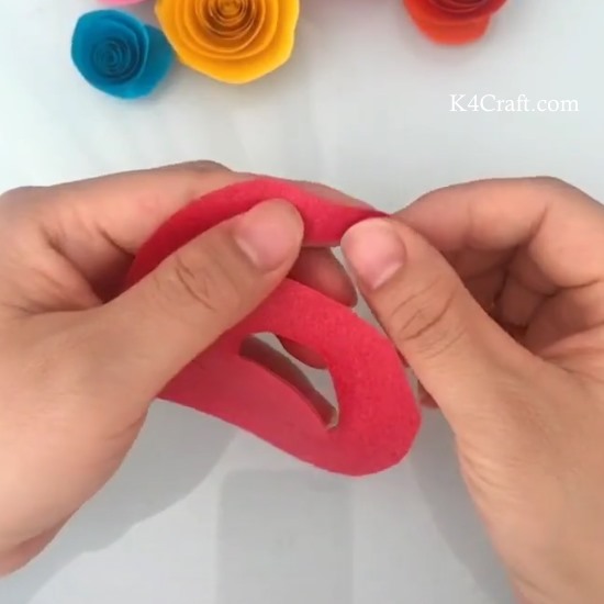 Folding the spiral circle