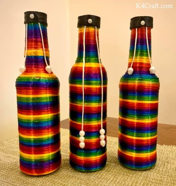 DIY Rainbow Bottles