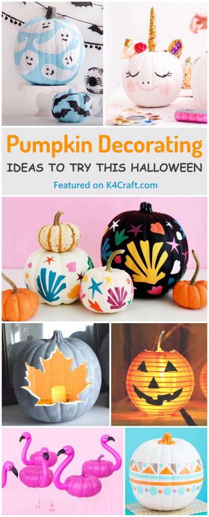 30 Pumpkin Decorating Ideas For Halloween - K4 Craft
