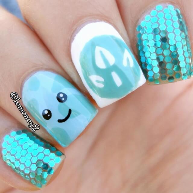 Earth Day with These Adorable Nail Art Designs