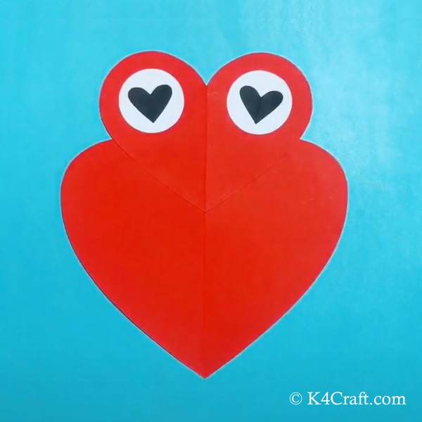 Paper Heart Shaped Owl Craft for Kids – Step by Step