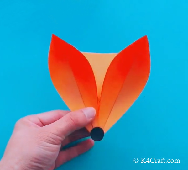 Paper Fox Craft for Kids