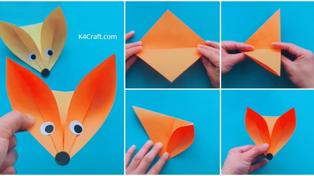 Step By Step Origami Animals Fox - Jadwal Bus