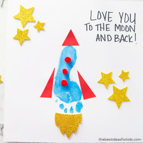 Moon and Stars Card design