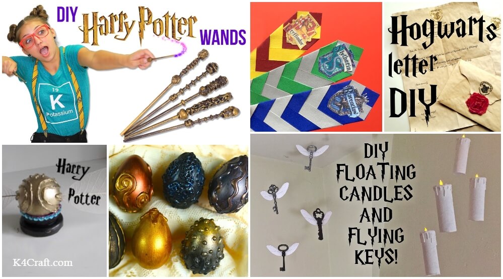 how to make harry potter wands out of paper
