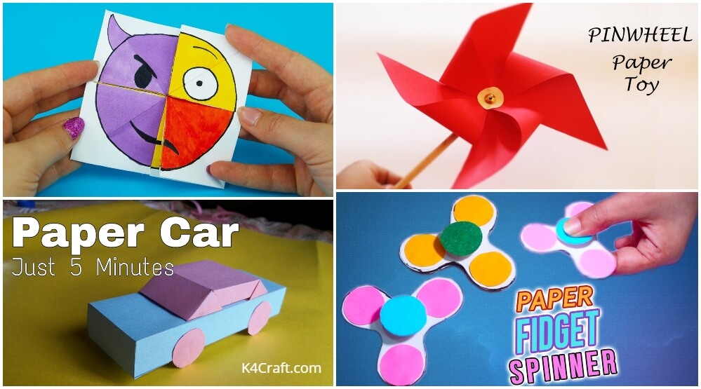 Paper crafts, Paper toys, Paper crafts diy