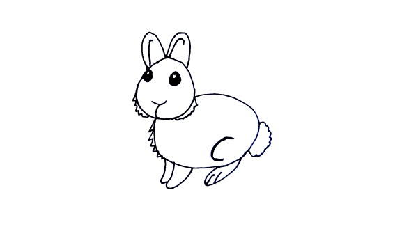 Как нарисовать кролика для детей - легкое пошаговое руководство