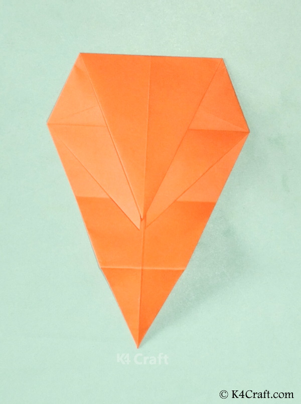 Origami Pumpkin Envelope for Halloween