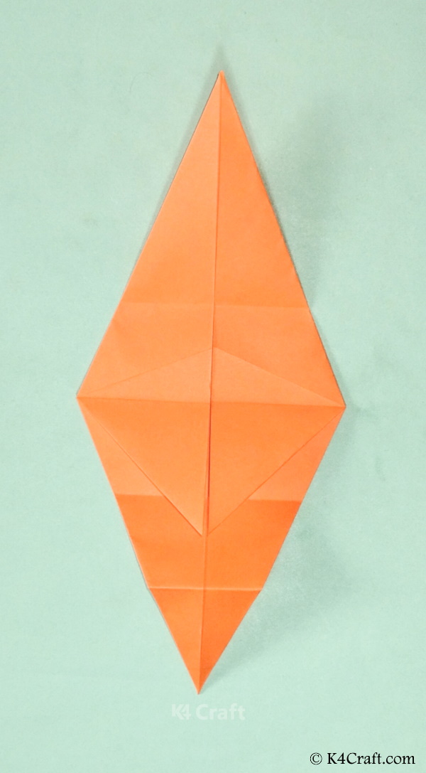Origami Pumpkin Envelope for Halloween