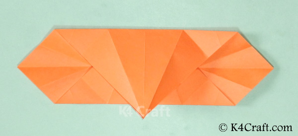 Origami Pumpkin Envelope for Halloween