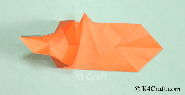 Origami Pumpkin Envelope for Halloween