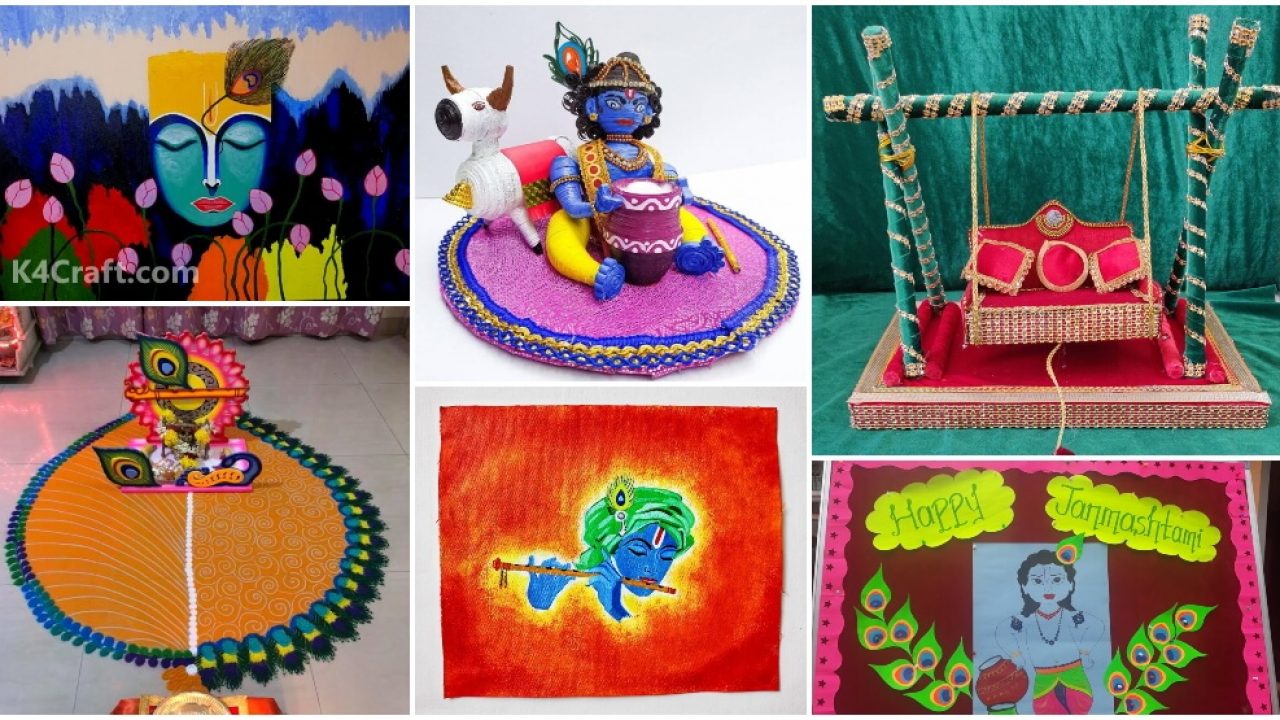 40+ Krishna Janmashtami Celebration Ideas and Activities for Kids • K4 Craft