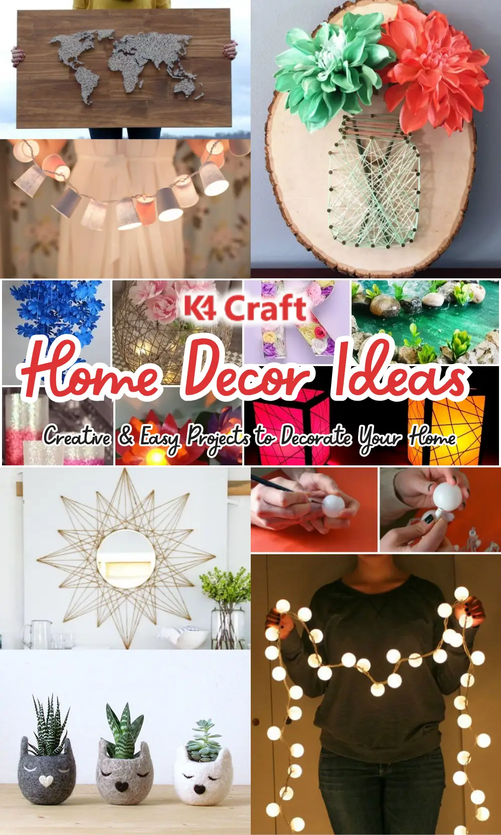 DIY Home Decor Ideas: Creative & Easy Projects to Decorate Your Home